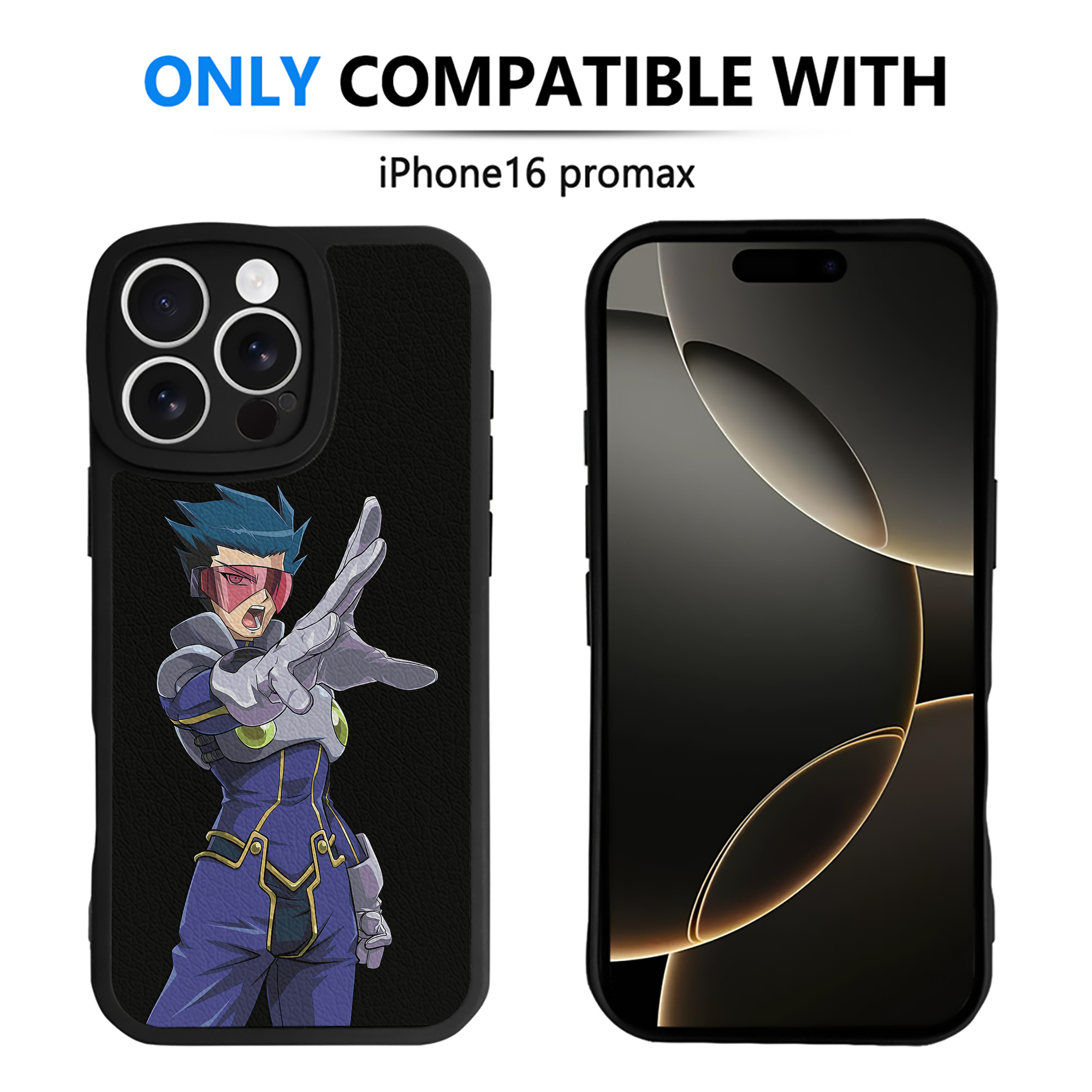遊☆戯☆王 Yu-Gi-Oh! 【iPhone 16シリーズ対応】シリコンスマホケース（レザー調） 材質：シリコン